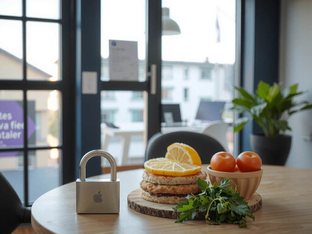 Abstrakte Darstellung von Datenschutz und Sicherheit